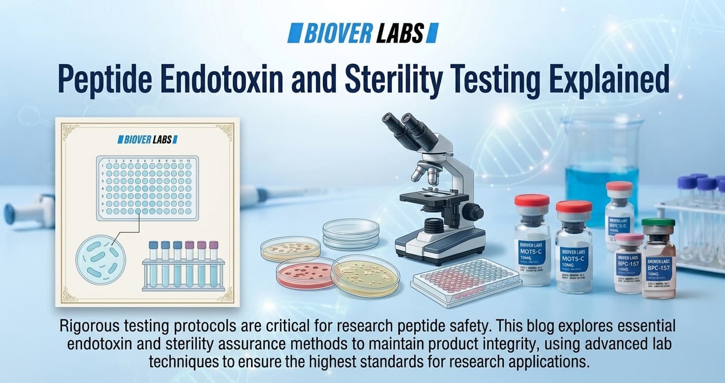 Peptide Endotoxin and Sterility Testing Explained