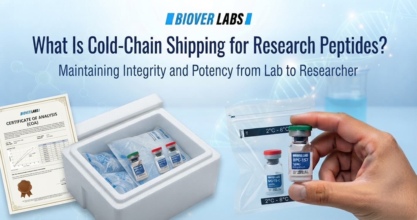 What Is Cold-Chain Shipping for Research Peptides?